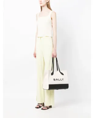 Bally バー ロゴプリント トートバッグ - サムネイル2