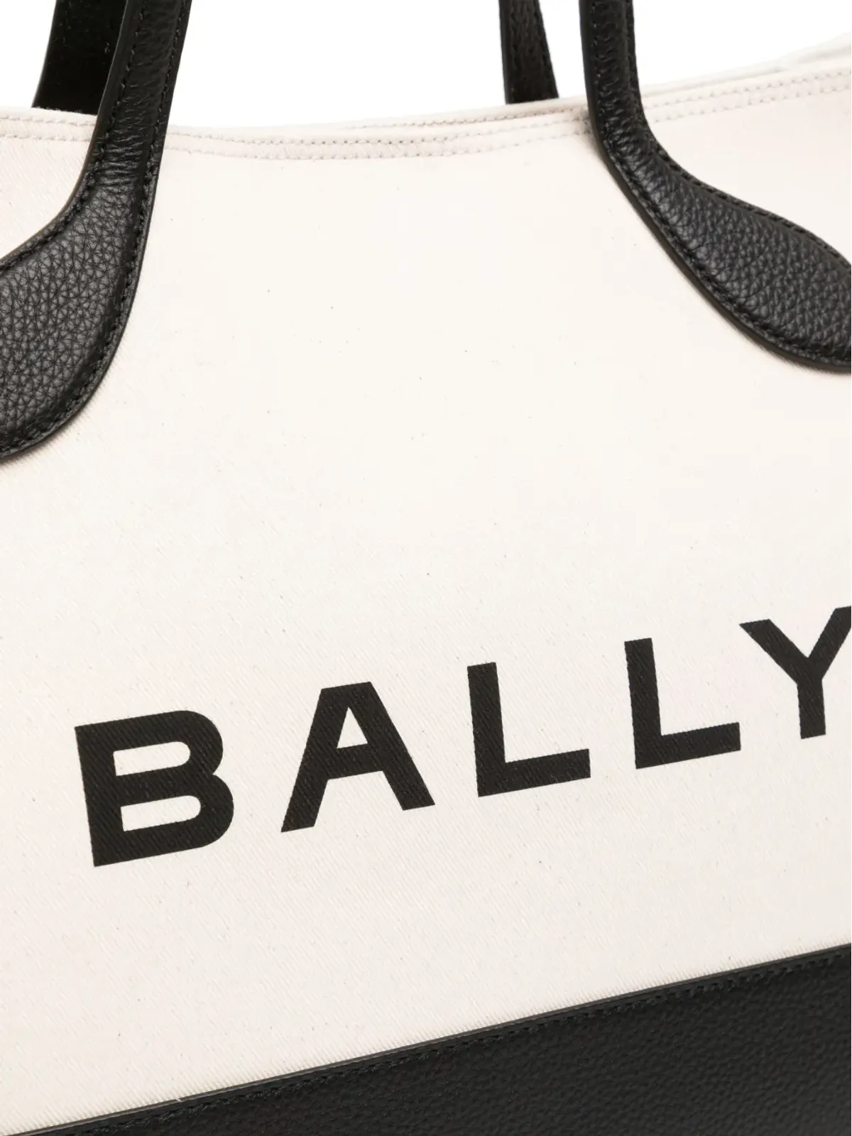Bally バー ロゴプリント トートバッグ - 画像4