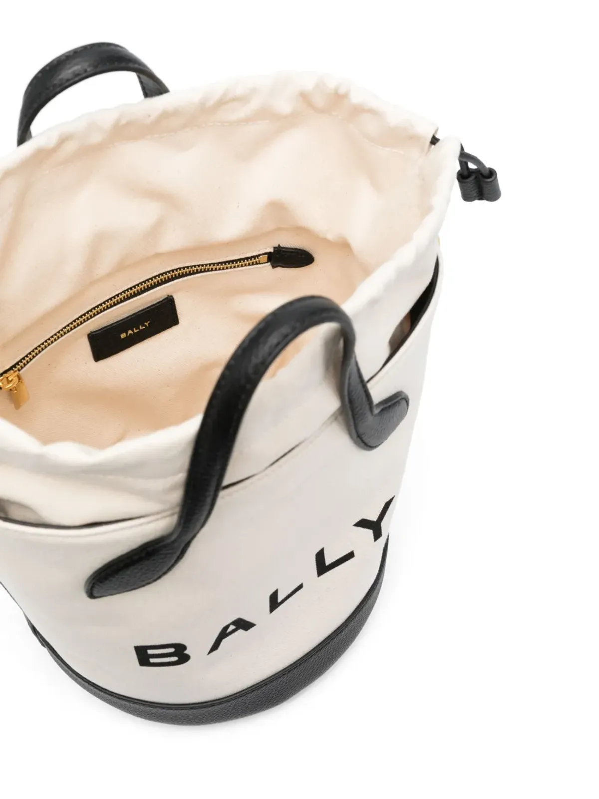 Bally Bar 8 Hours ロゴプリント バケットバッグ - 画像5