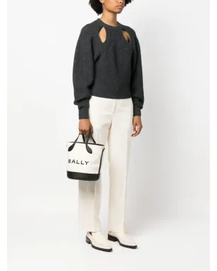 Bally Bar 8 Hours ロゴプリント バケットバッグ - サムネイル2