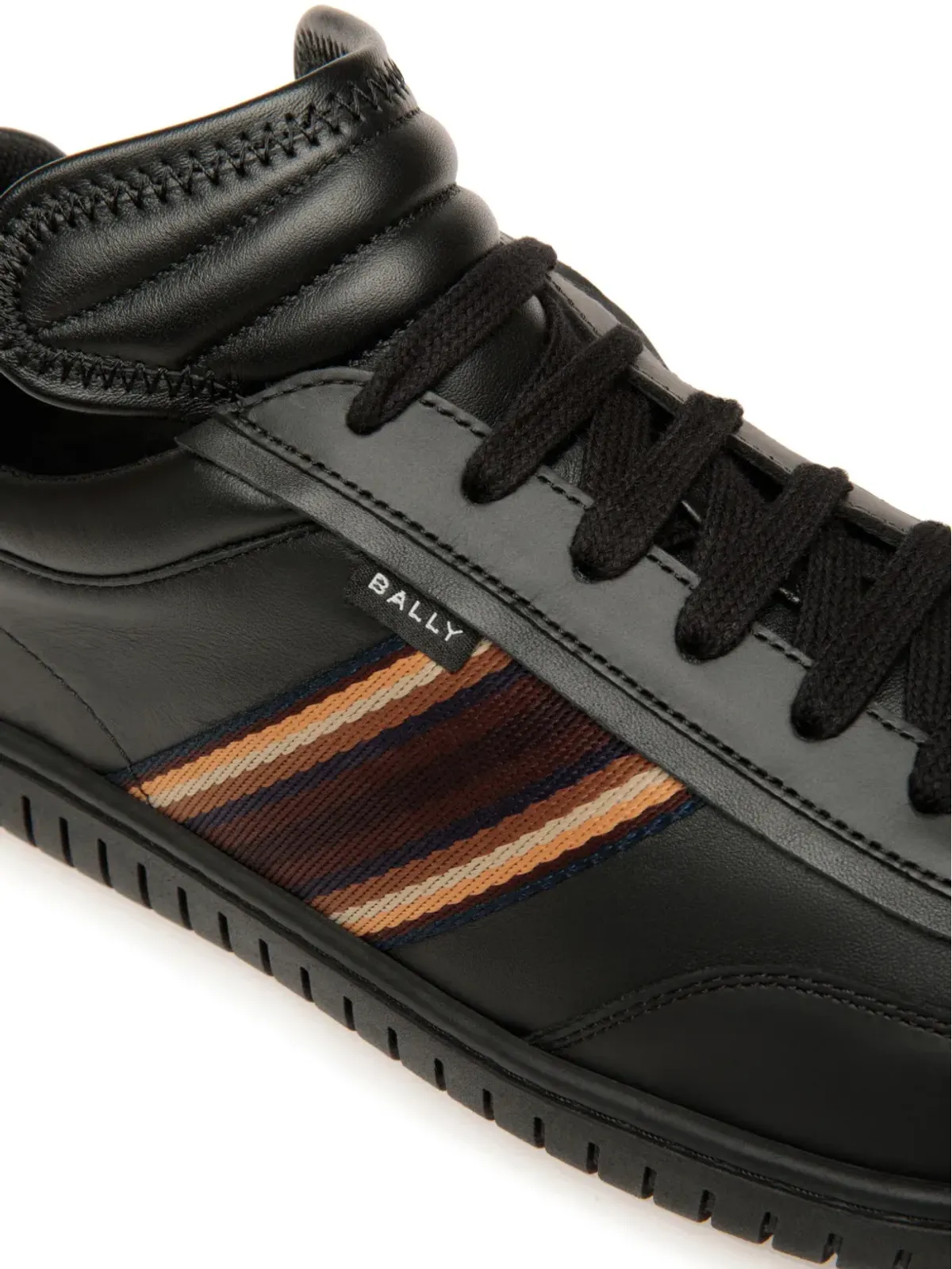 Bally パレル ストライプディテールスニーカー - 画像5