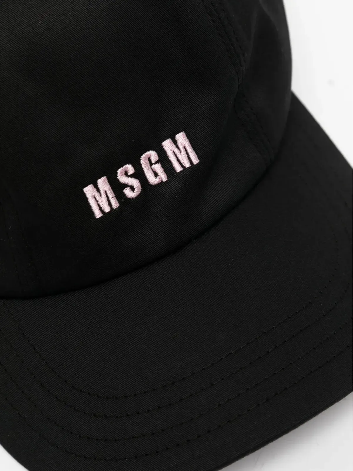 MSGM ロゴ刺繍コットンキャップ - 画像2