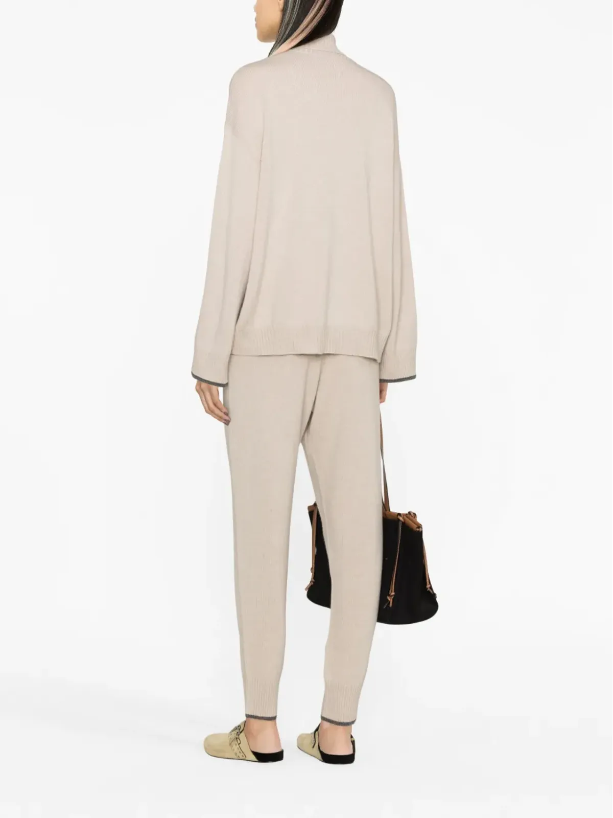 Brunello Cucinelli ファインニットカシミア ジャンパー - 画像4