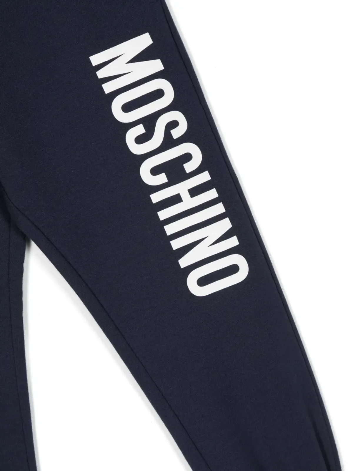 Moschino Kids ロゴプリント ストレッチコットン トラックパンツ - 画像3