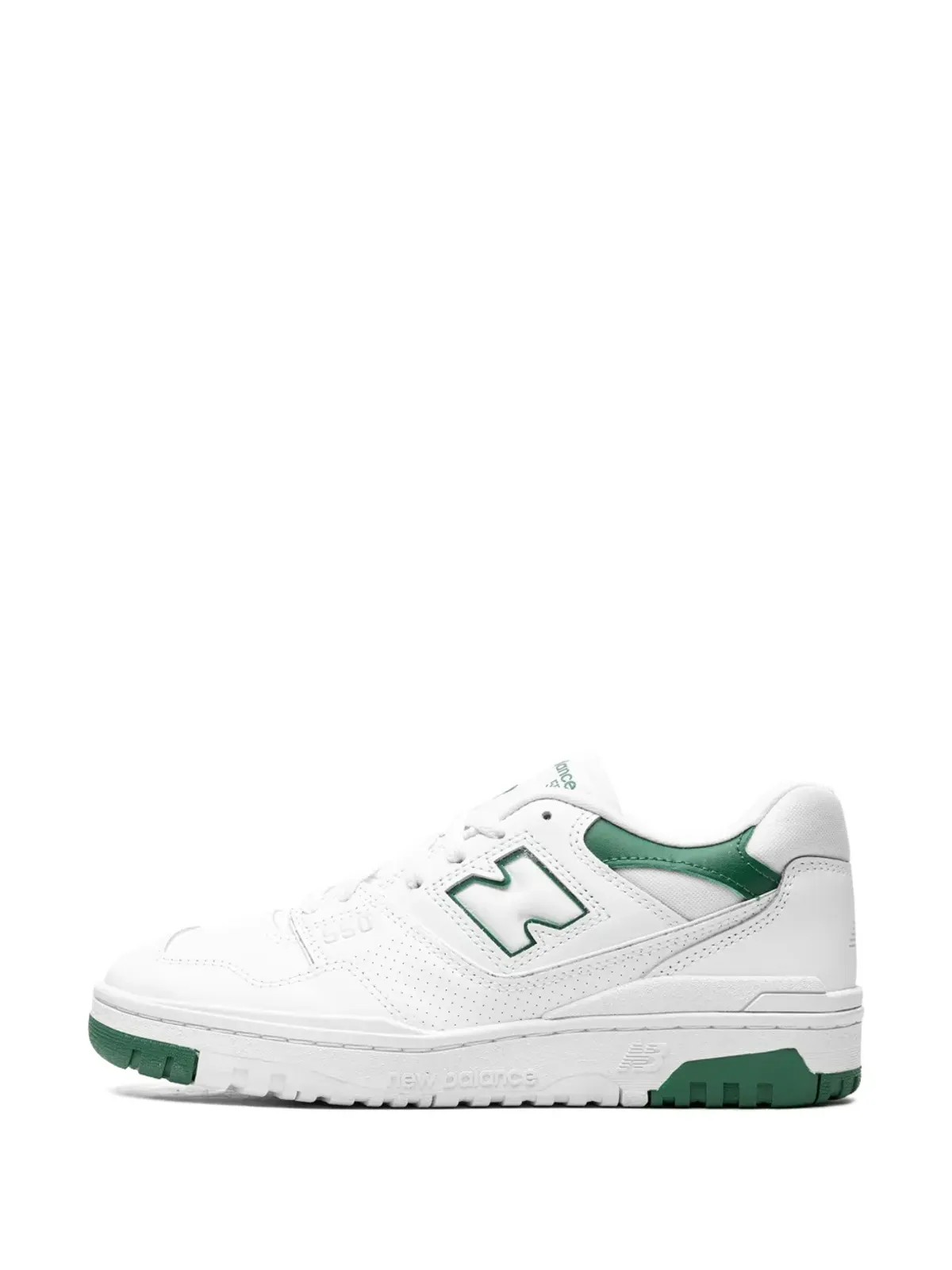 New Balance 550 White Green Cream sneakers - 画像5
