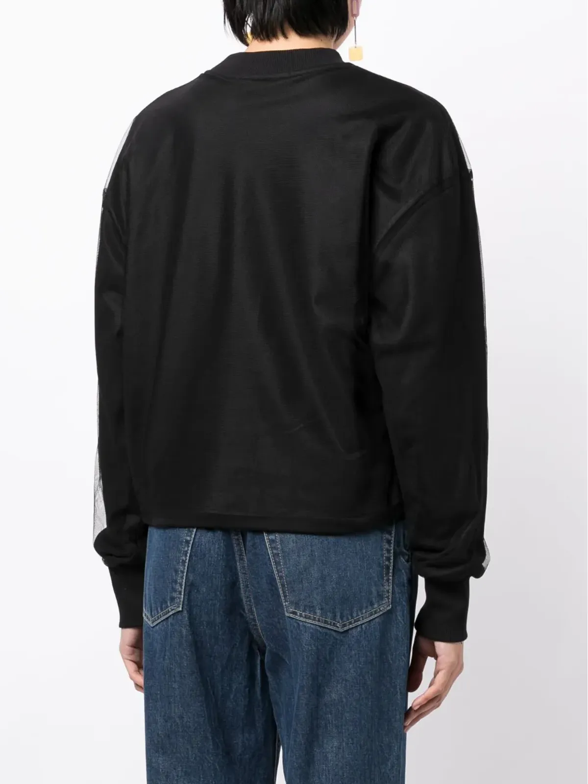 MSGM ラッフルドコットン スウェットシャツ - 画像4