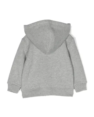 POLO RALPH LAUREN KIDS Polo Pony-embroidered zip-up hoodie - Grey - サムネイル2