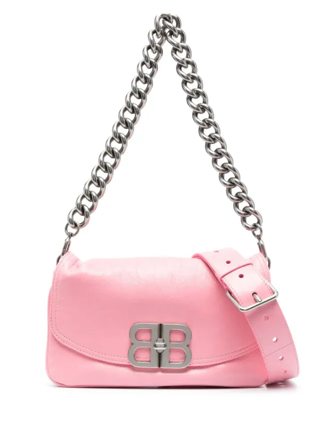 Balenciaga Balenciaga BB Soft Flap レザー ショルダーバッグの商品画像