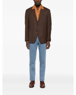 Corneliani スリムフィット テーラードパンツ - ブルー - サムネイル2