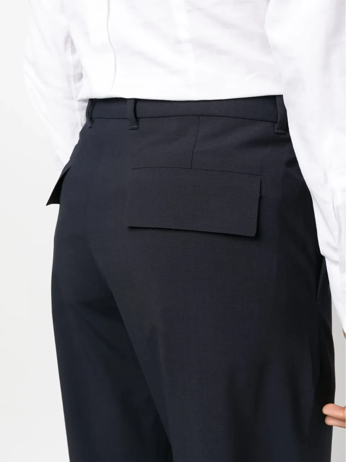 Givenchy ストレートレッグ ウールブレンド テーラードパンツ - ブルー - 画像5