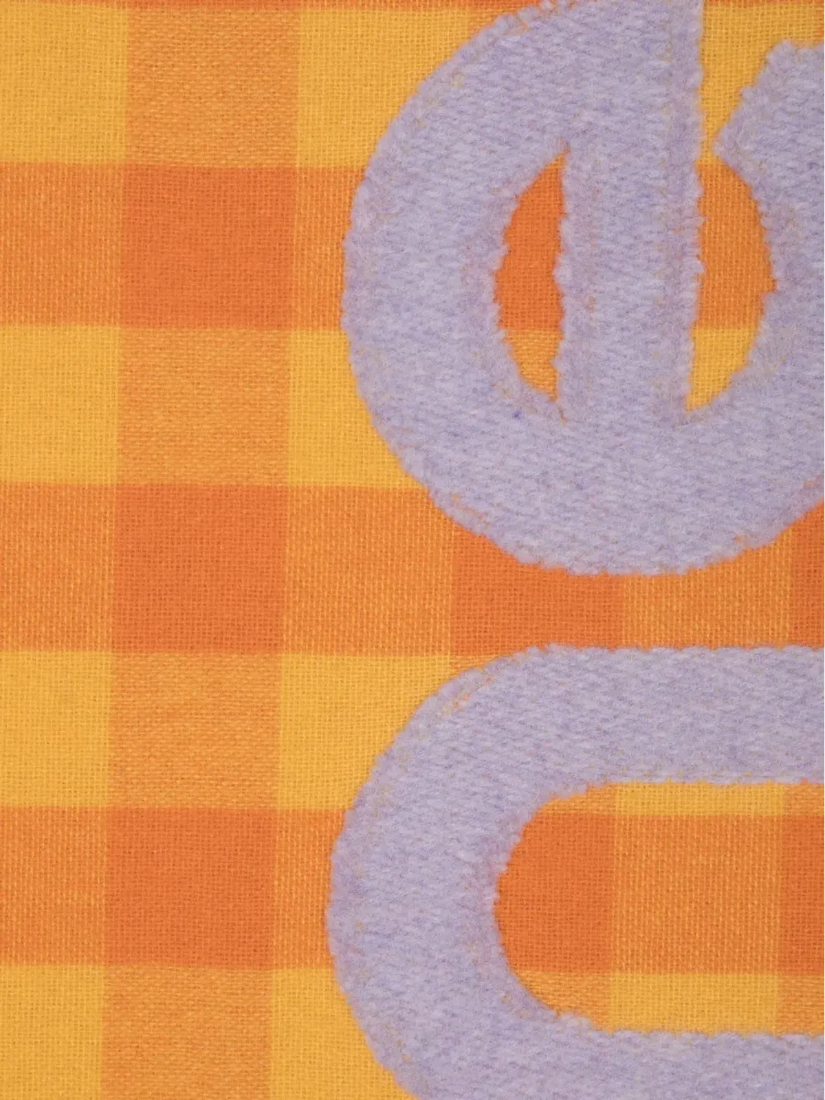 Acne Studios チェック柄ウールスカーフ - 画像2