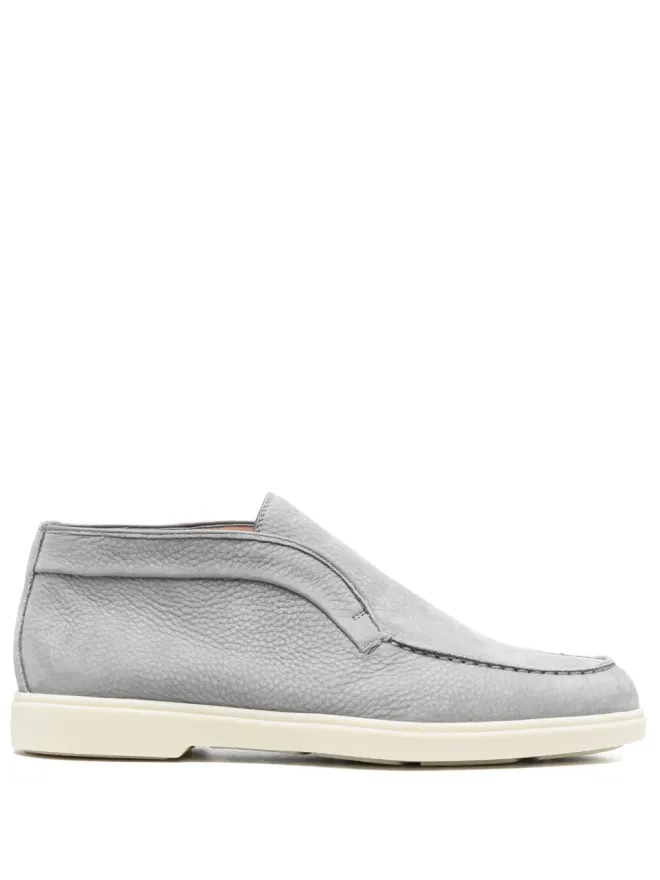 Santoni Santoni トーンステッチ レザー ローファーの商品画像