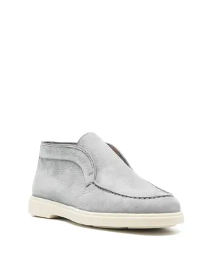 Santoni トーンステッチ レザー ローファー - サムネイル2