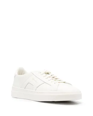 Santoni ロゴプリント パネルドデザイン スニーカー - サムネイル2