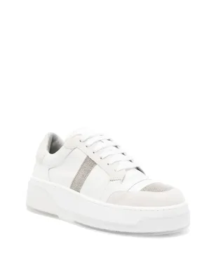 Fabiana Filippi glitter-detail low-top sneakers - サムネイル2