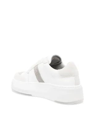 Fabiana Filippi glitter-detail low-top sneakers - サムネイル3