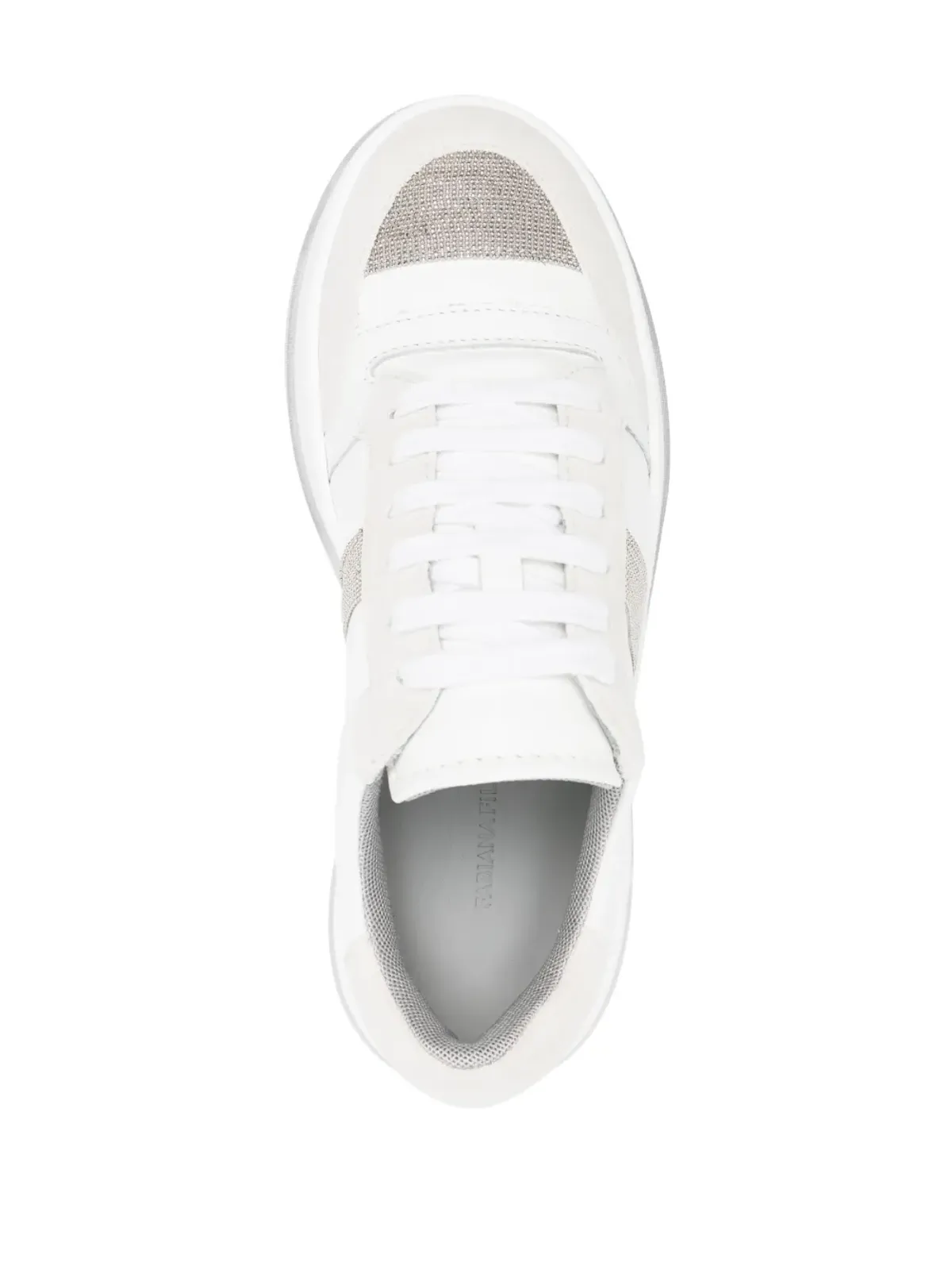 Fabiana Filippi glitter-detail low-top sneakers - 画像4