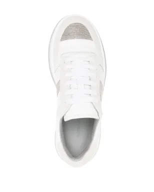 Fabiana Filippi glitter-detail low-top sneakers - サムネイル4