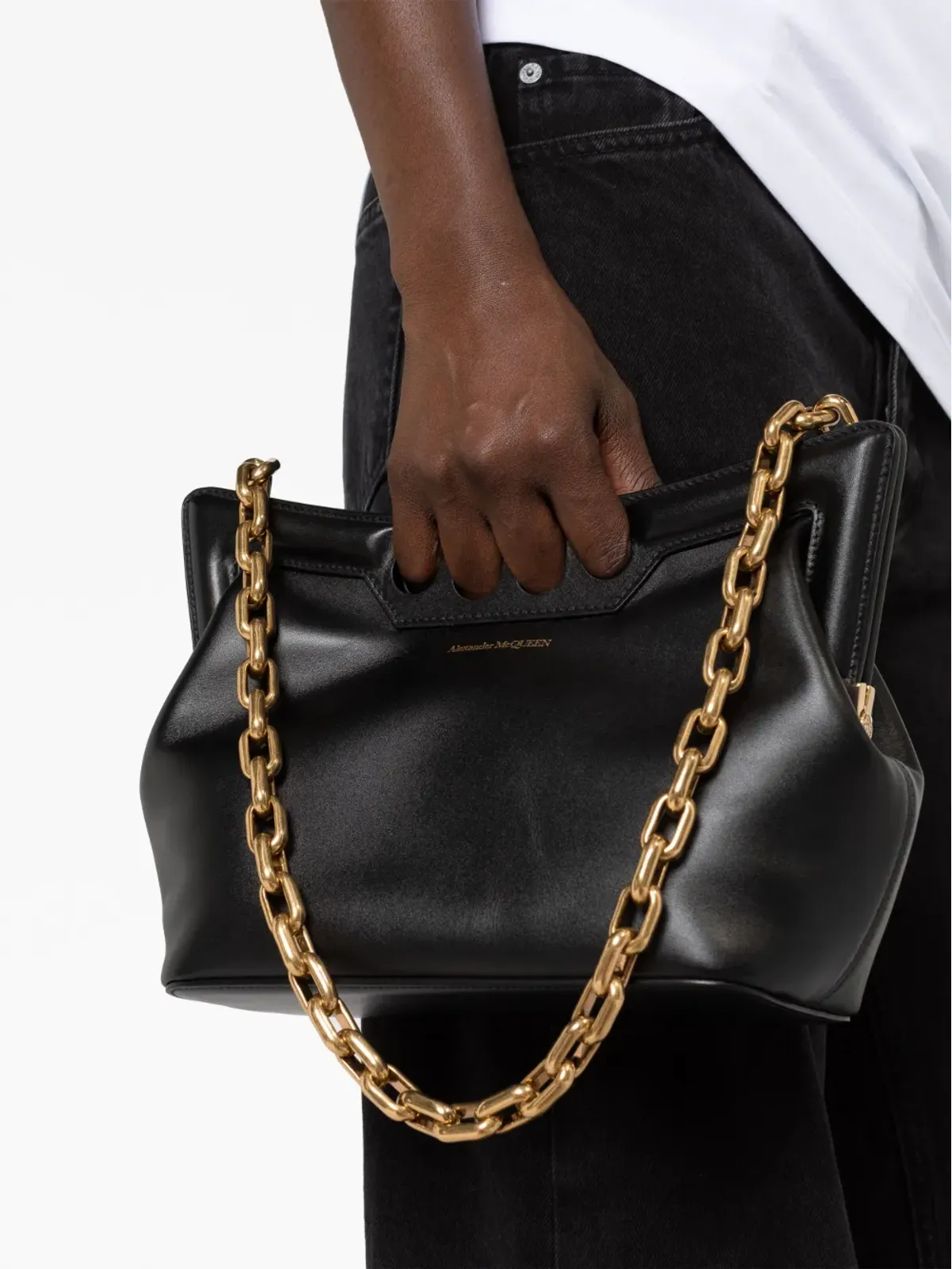 Alexander McQueen The Peak ショルダーバッグ - 画像3