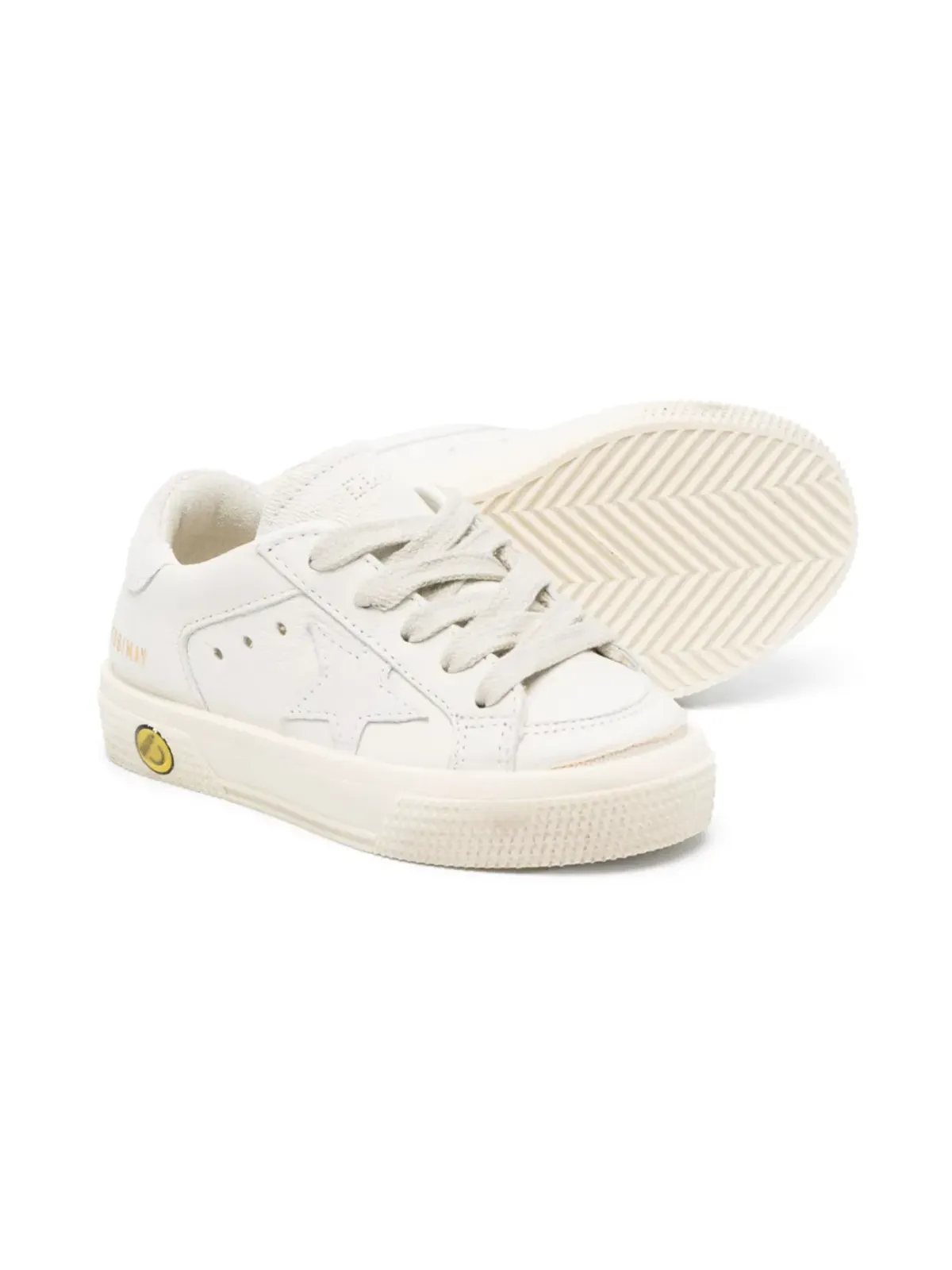 Golden Goose Kids スターパッチ ローカットスニーカー - 画像2