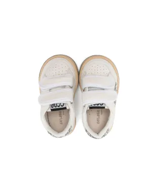 Golden Goose Kids グリッター細工のタッチストラップスニーカー - サムネイル3