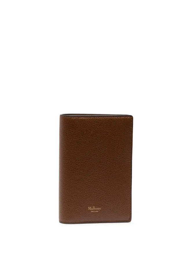 Mulberry Mulberry ロゴスタンプレザー パスポートケースの商品画像