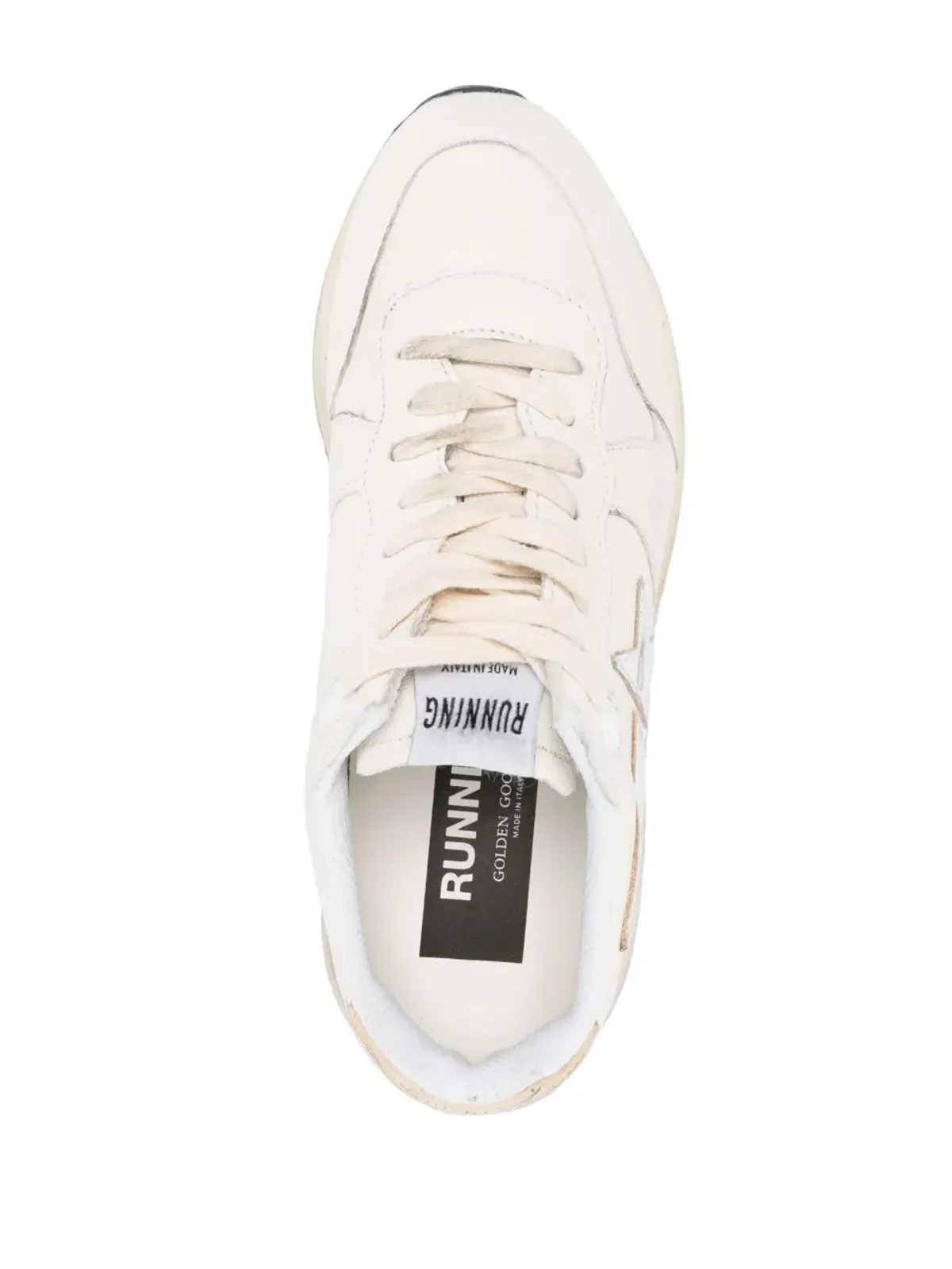 Golden Goose ランニングソール レザースニーカー - 画像4