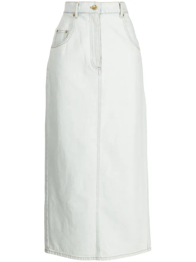Nina Ricci Nina Ricci デニムミディスカートの商品画像