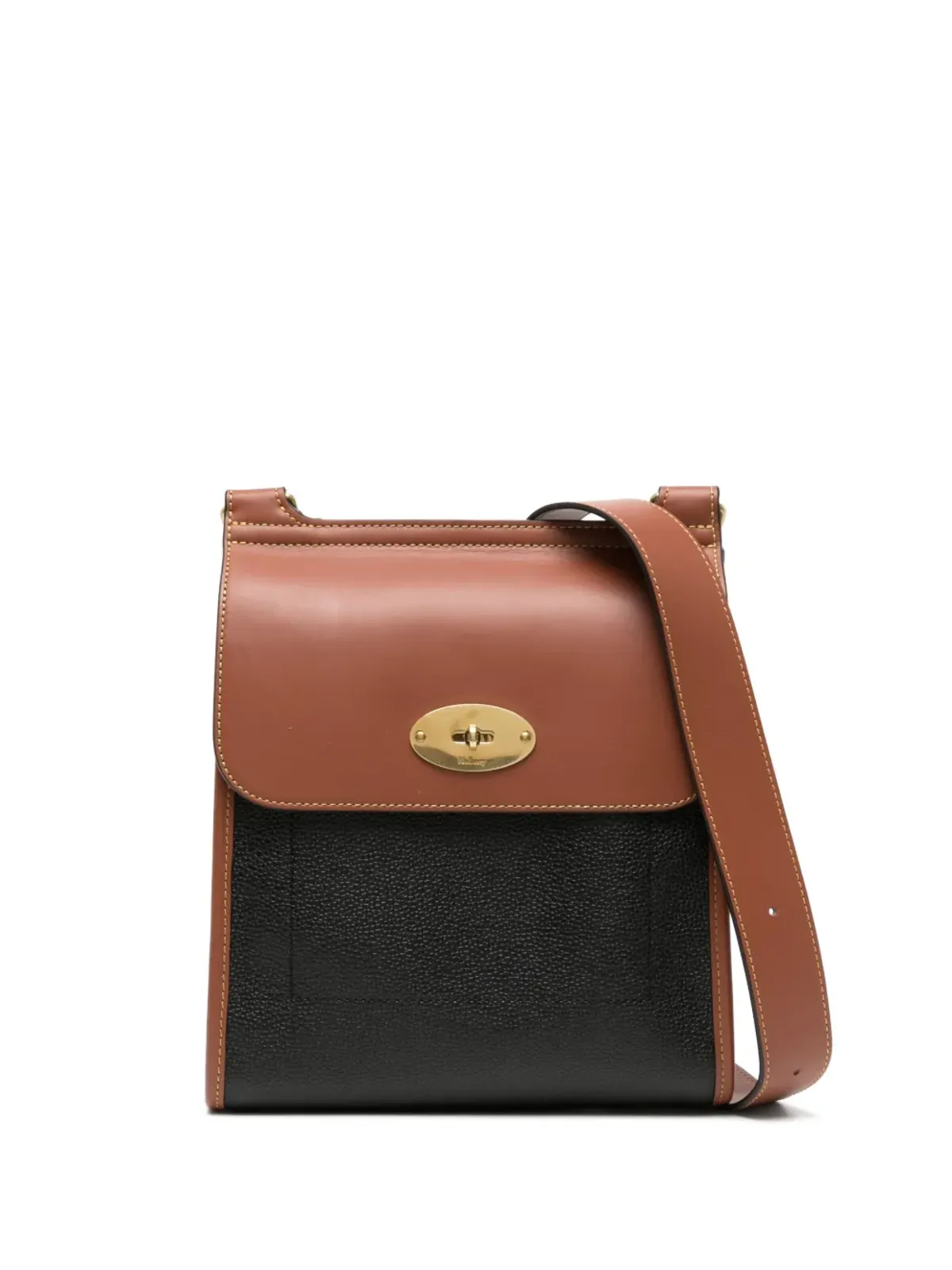 Mulberry スモール・アンソニー レザー メッセンジャーバッグ - ブラウン - 画像1
