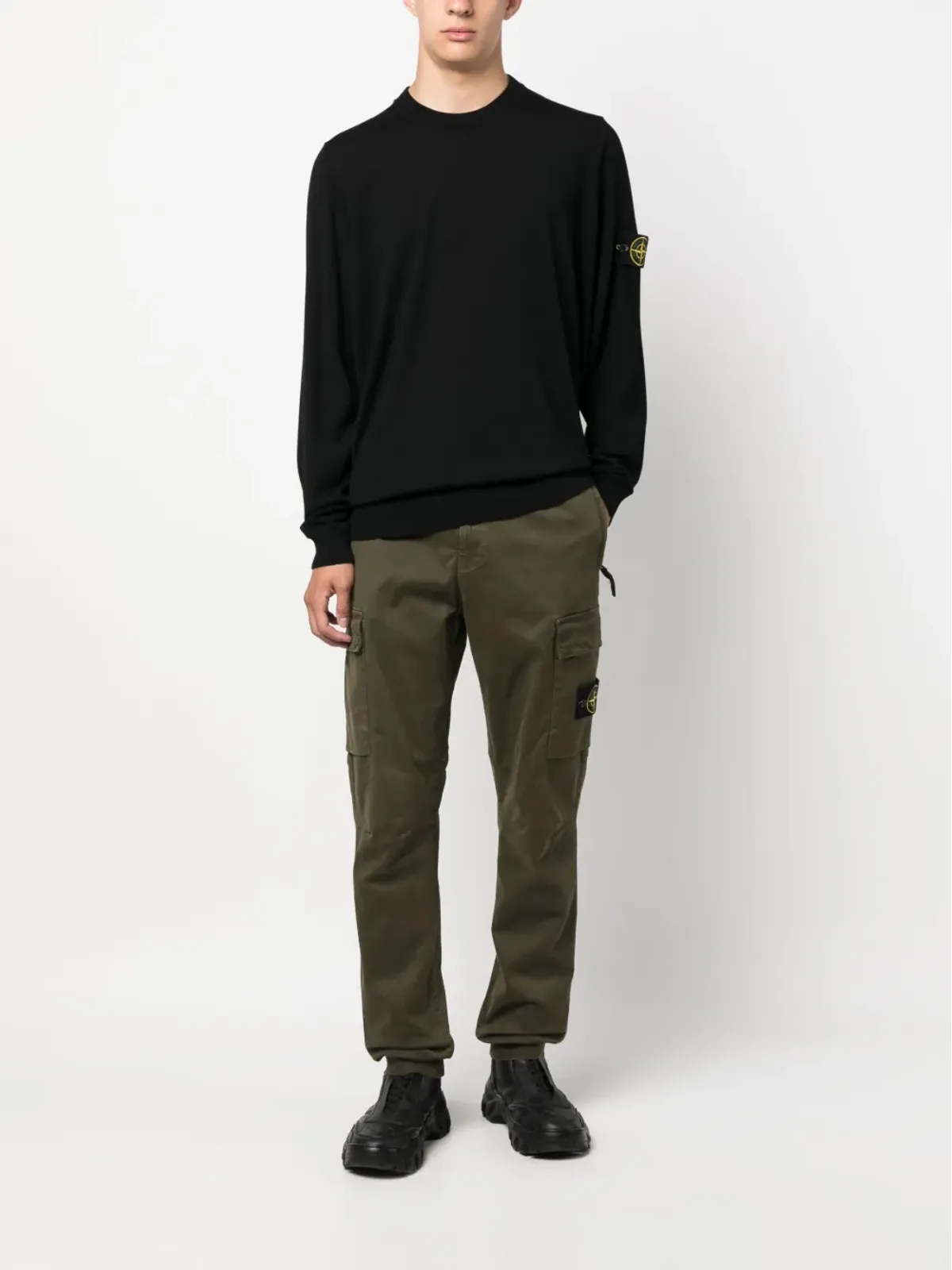 Stone Island テーパードカーゴパンツ - 画像2