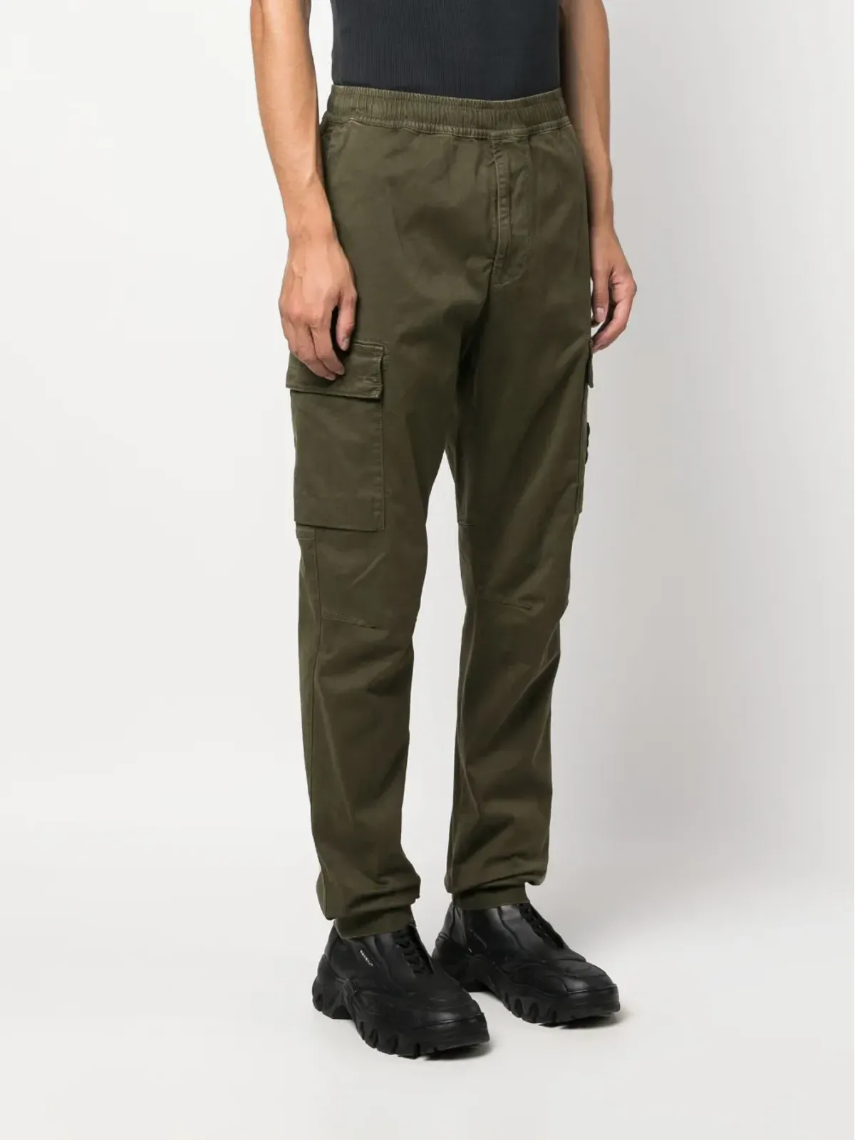 Stone Island テーパードカーゴパンツ - 画像3