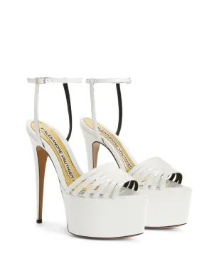 Alexandre Vauthier レザー プラットフォームサンダル - サムネイル2