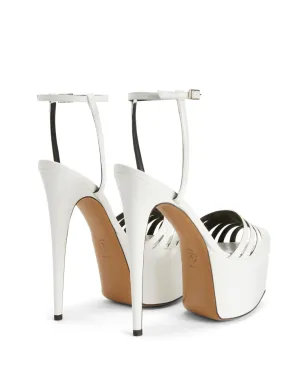 Alexandre Vauthier レザー プラットフォームサンダル - サムネイル3