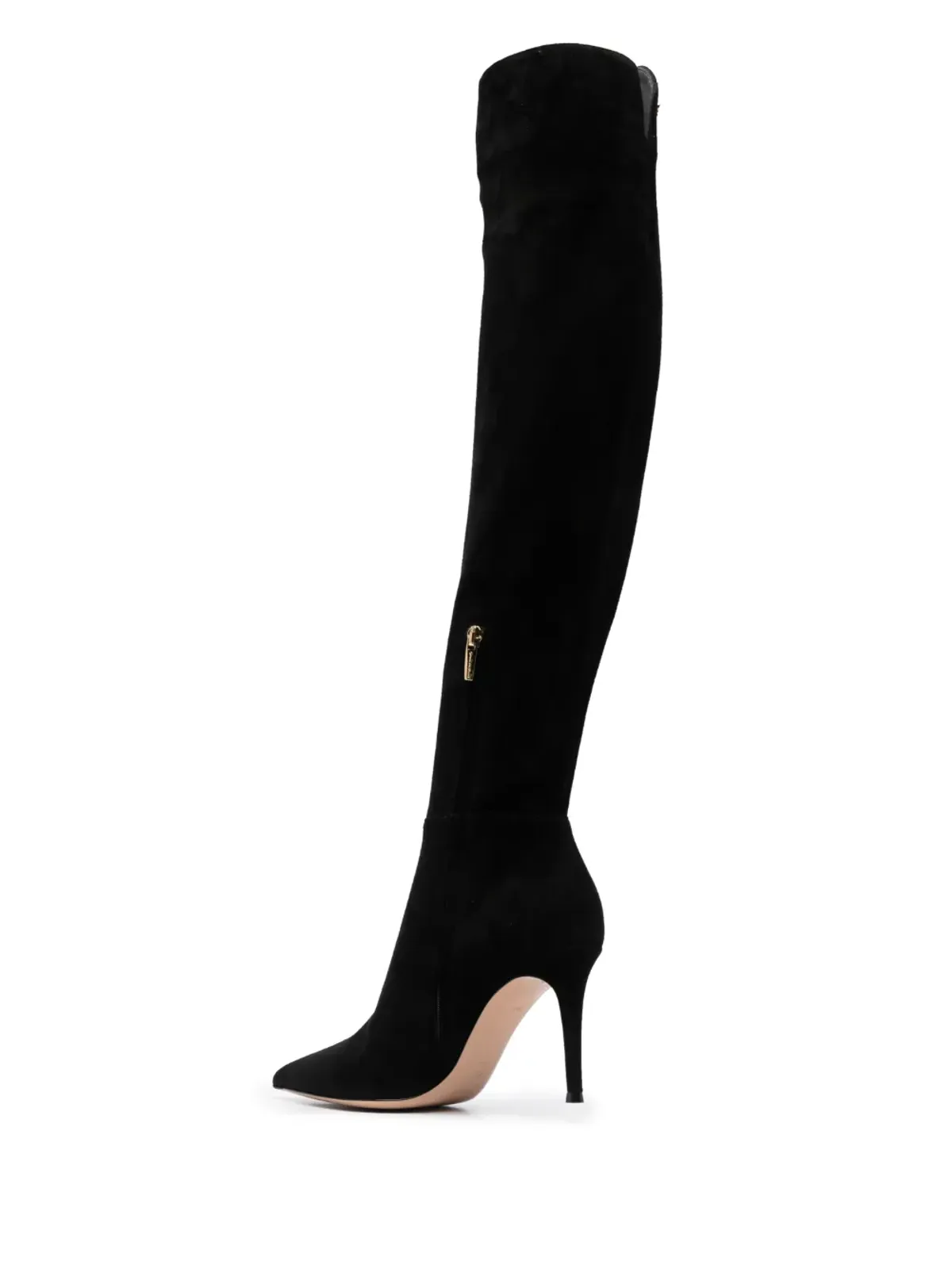 Gianvito Rossi Cuissarde ニーハイブーツ - ブラック - 画像3