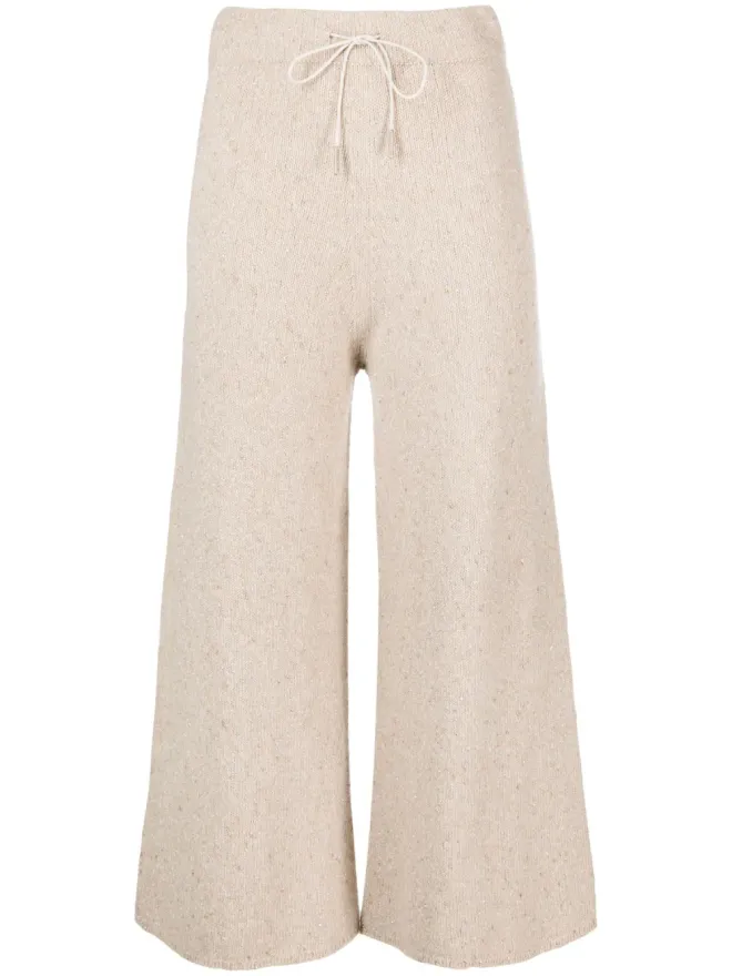 Fabiana Filippi Fabiana Filippi クロップド丈ニットパンツの商品画像