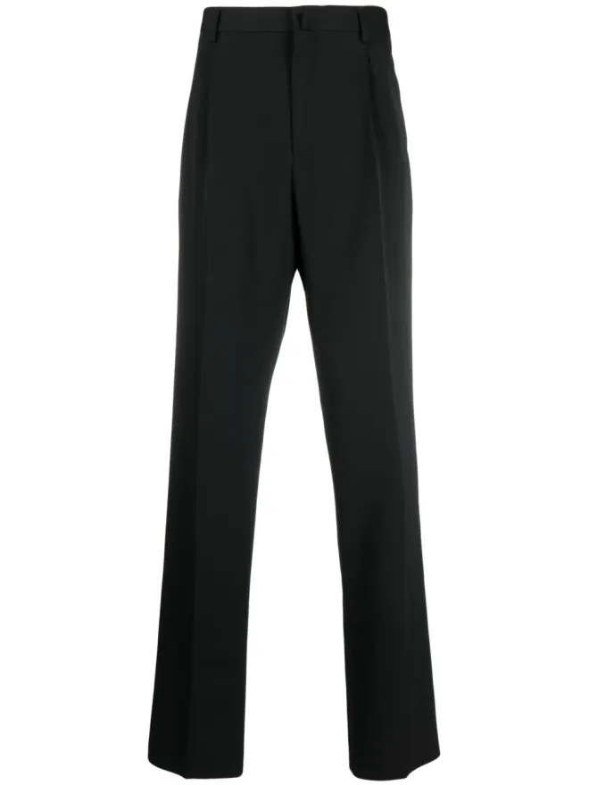 Lanvin Lanvin ストレートレッグプリーツ ウールパンツの商品画像