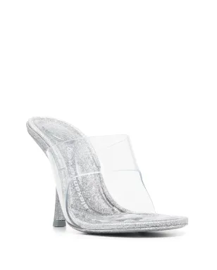 Alexander Wang ヌディー グリッターサンダル - サムネイル2