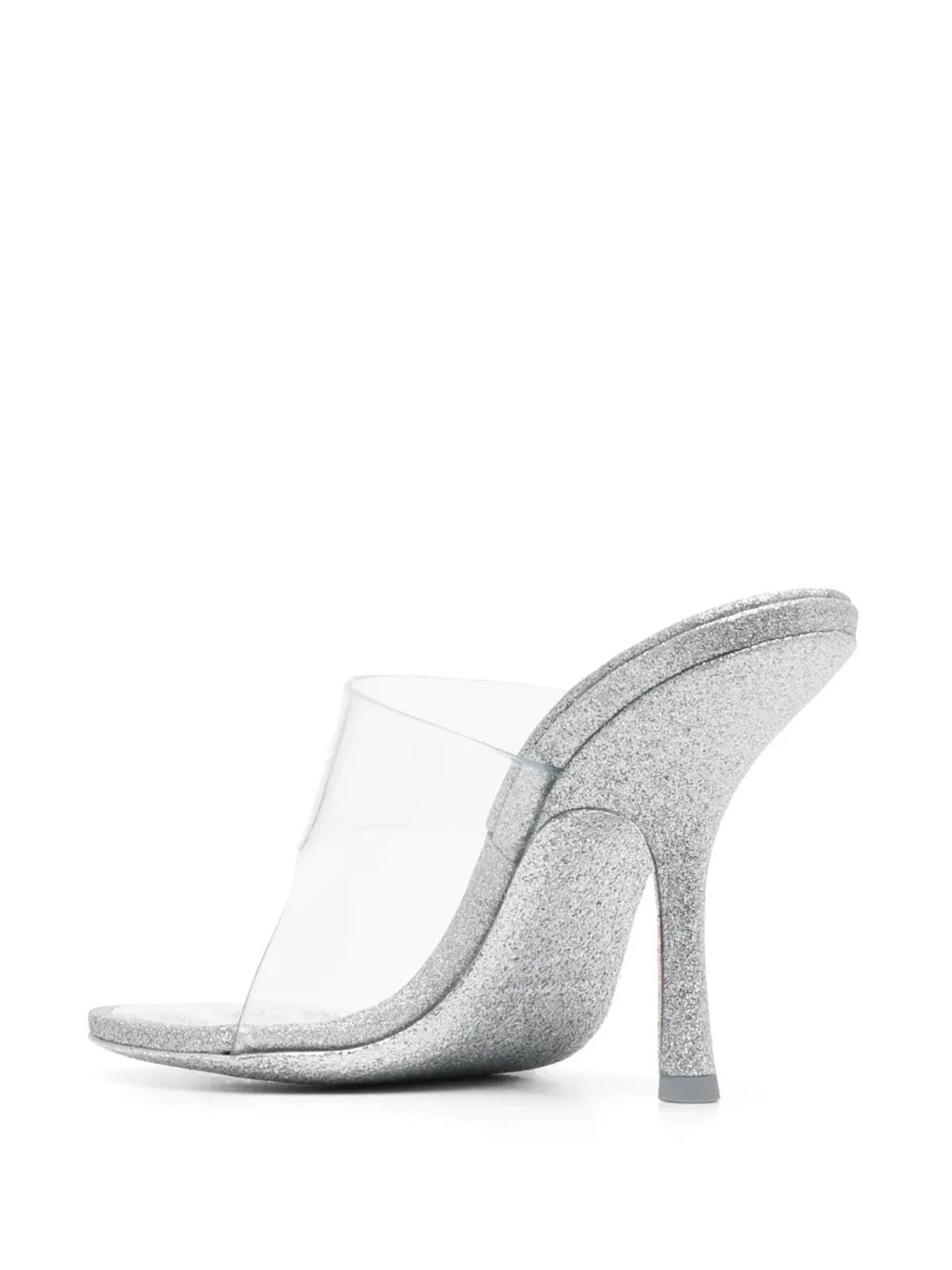 Alexander Wang ヌディー グリッターサンダル - 画像3