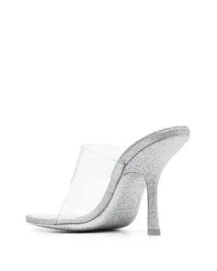 Alexander Wang ヌディー グリッターサンダル - サムネイル3