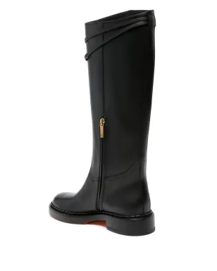 Santoni 膝丈レザーブーツ - サムネイル3