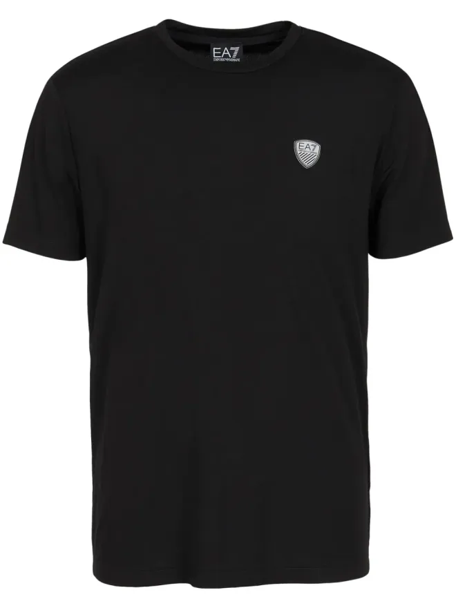 Ea7 Emporio Armani Ea7 Emporio Armani ロゴパッチ クルーネック Tシャツの商品画像