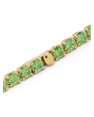 Swarovski マトリックス・クリスタル装飾ブレスレット グリーン - サムネイル3