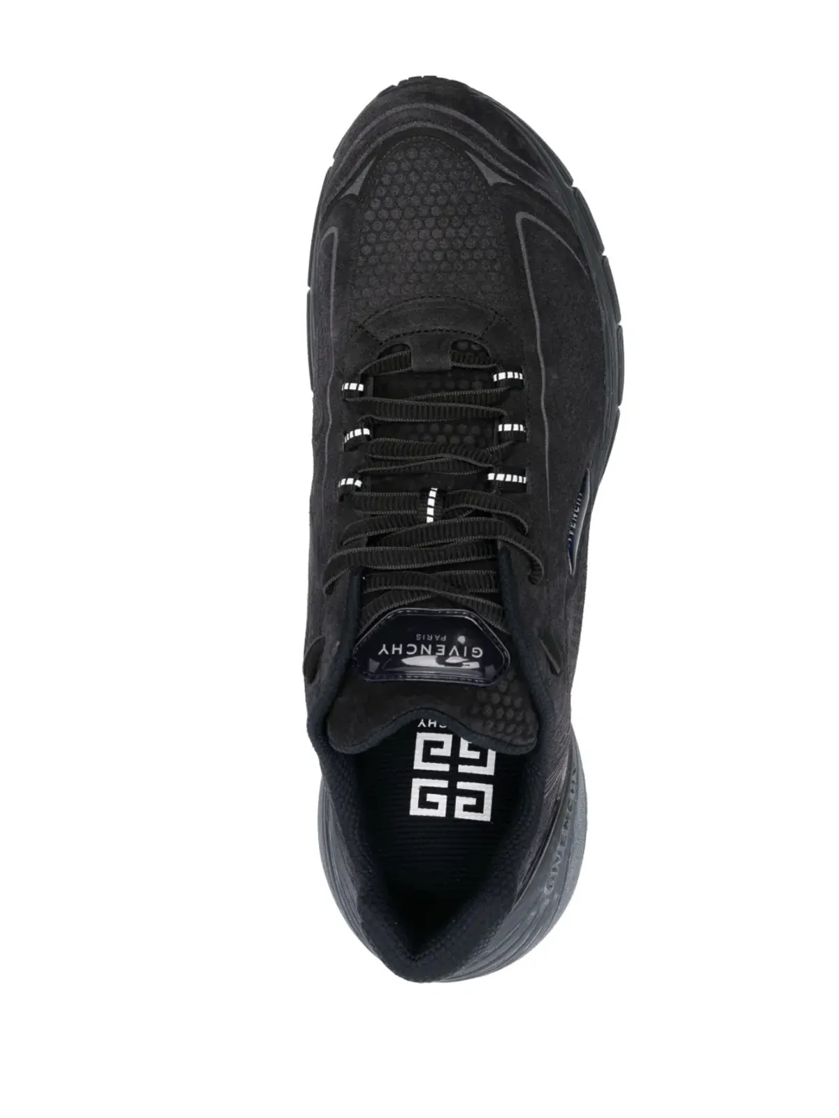 Givenchy TK-MX スエードスニーカー ブラック - 画像4