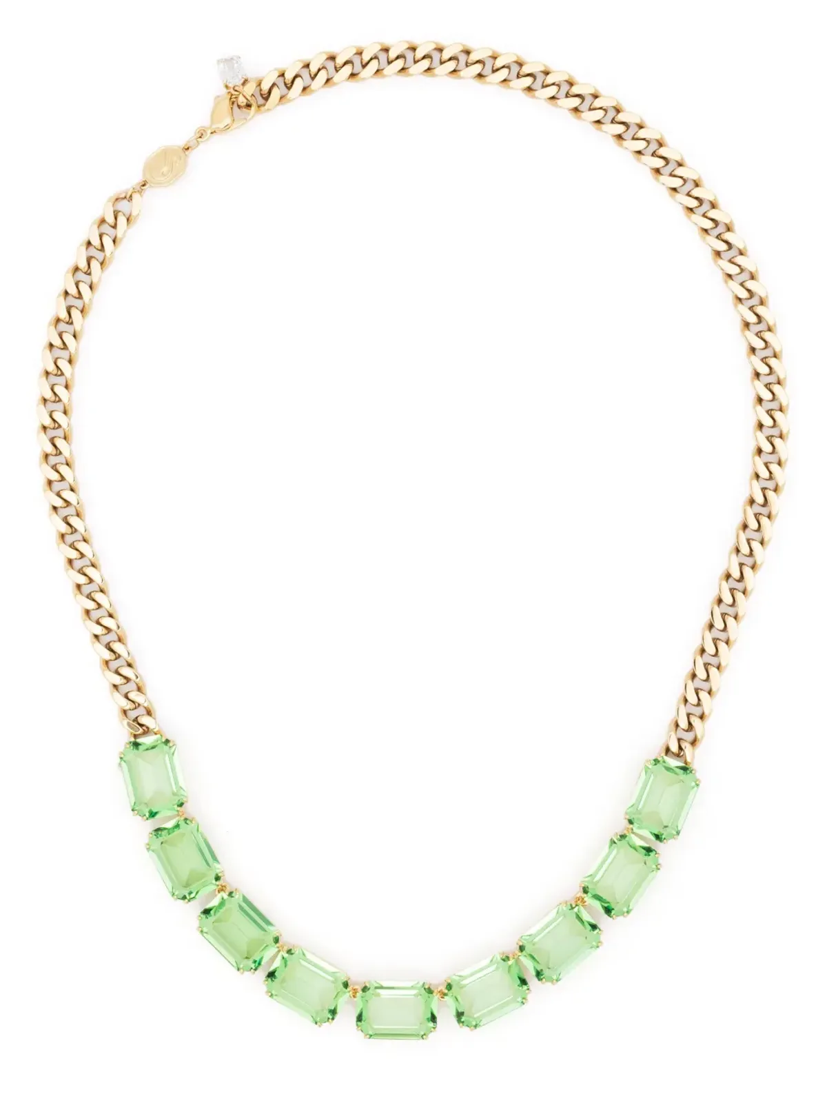 Swarovski Millenia クリスタル装飾ネックレス ゴールド - 画像1