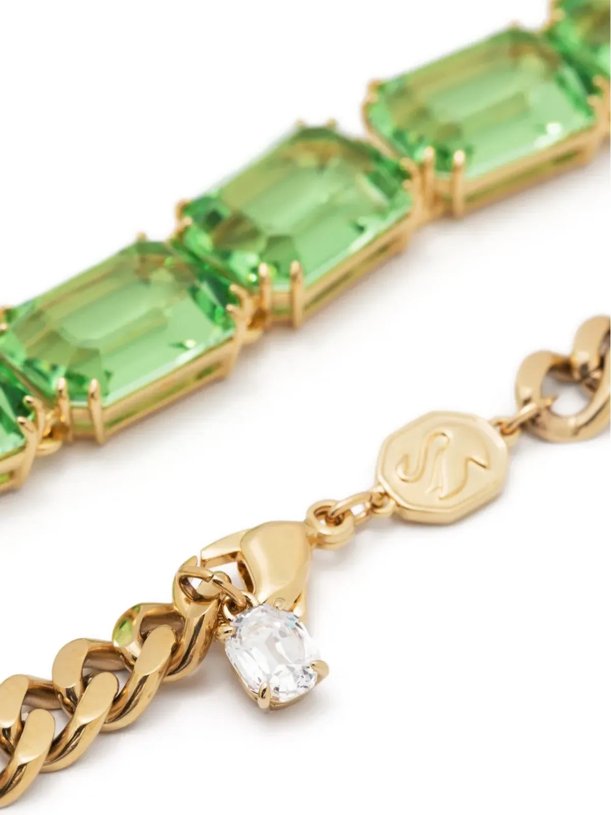 Swarovski Millenia クリスタル装飾ネックレス ゴールド - 画像3