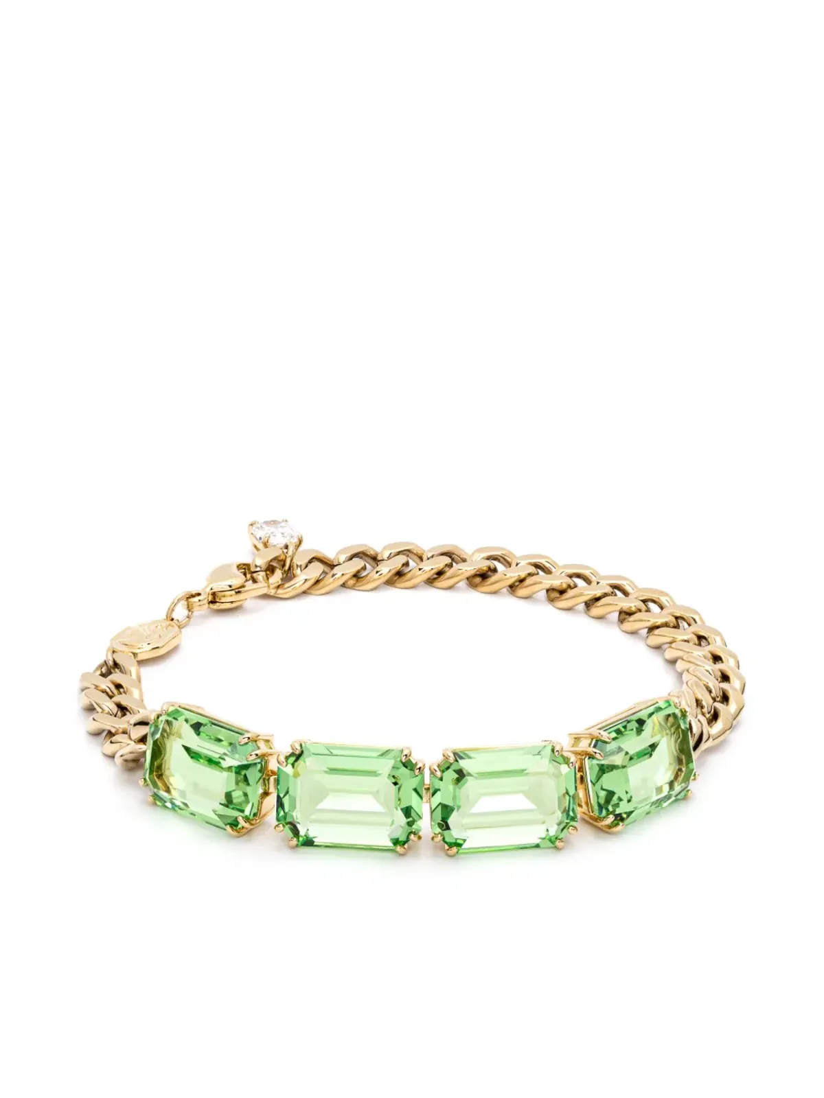 Swarovski ミレニア ジェムストーン装飾ブレスレット - ゴールド - 画像1