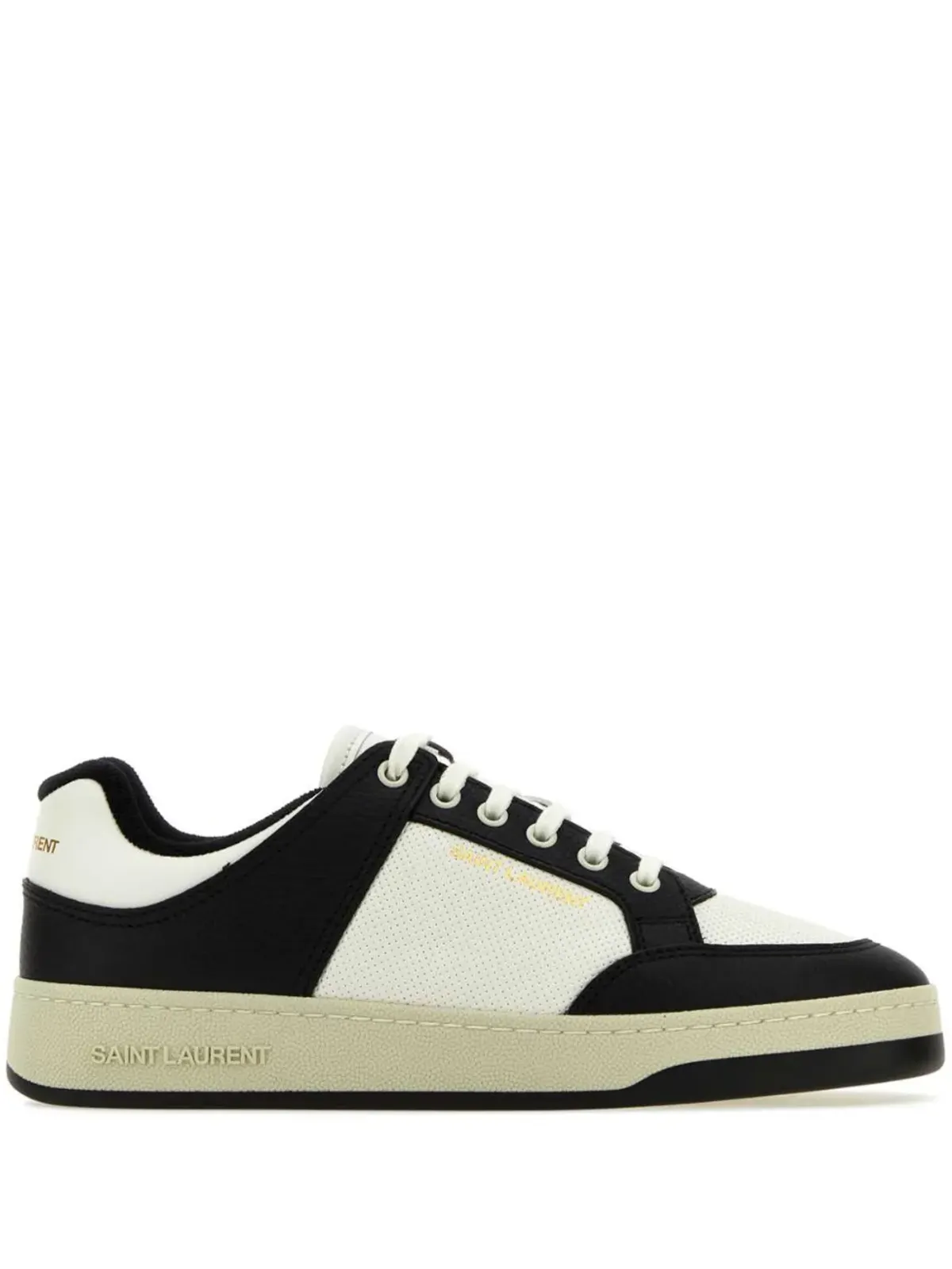 Saint Laurent SL/61 レースアップスニーカー ブラック - 画像1