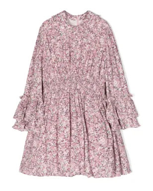 Simonetta 花柄プリント フレアドレス - サムネイル1