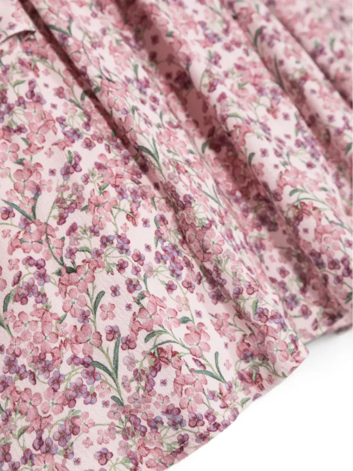 Simonetta 花柄プリント フレアドレス - 画像3