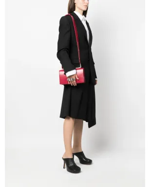 Alexander McQueen ザ・バイカー ジュエルド レザー クロスボディバッグ - サムネイル2